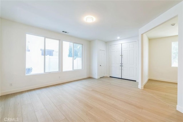 1172 Cedar Hollow Rd, Beaumont, CA 92223 - unfurnished bedroom with baseboards and light wood finished floors