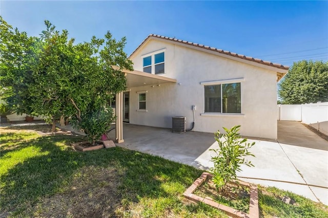 1172 Cedar Hollow Rd, Beaumont, CA 92223 - back of house featuring a patio area and stucco siding