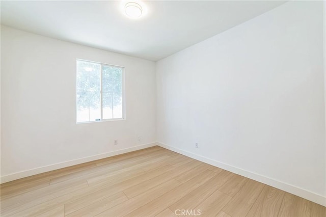 1172 Cedar Hollow Rd, Beaumont, CA 92223 - empty room with light wood-type flooring and baseboards
