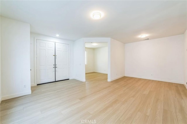 1172 Cedar Hollow Rd, Beaumont, CA 92223 - below grade area featuring light wood-style flooring and recessed lighting
