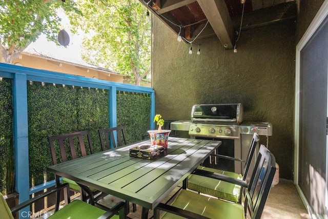 18350 Hatteras St Unit 169, Tarzana, CA 91356 - view of patio / terrace featuring outdoor dining area