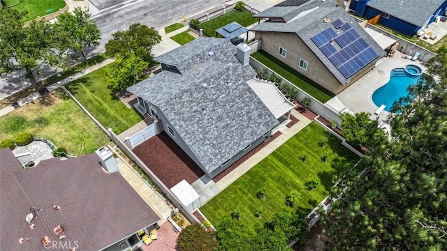 10249 Candlewood St, Rancho Cucamonga, CA 91730 - aerial view of a pool area