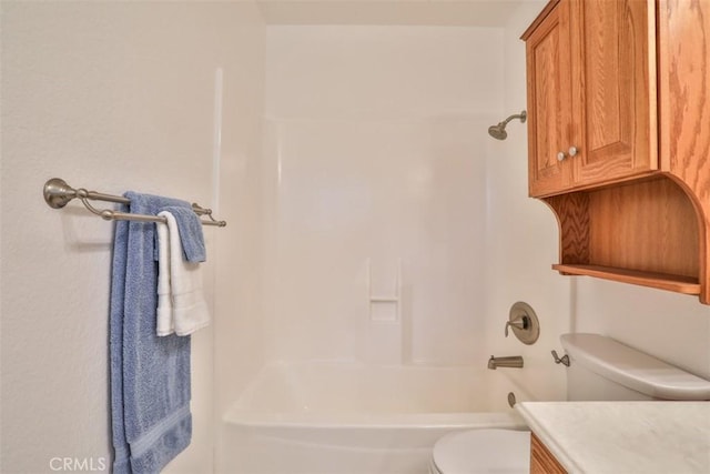 10249 Candlewood St, Rancho Cucamonga, CA 91730 - full bathroom with toilet, vanity, and  shower combination