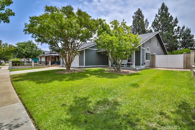 10249 Candlewood St, Rancho Cucamonga, CA 91730 - view of yard with driveway