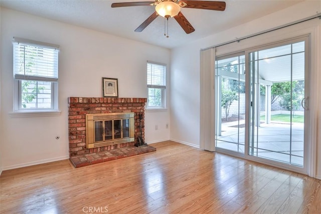 10249 Candlewood St, Rancho Cucamonga, CA 91730 - unfurnished living room with healthy amount of natural light, wood finished floors, and baseboards