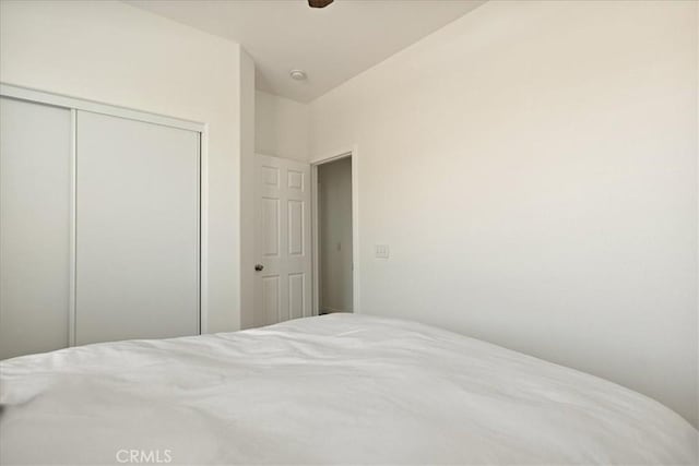 1467 Hunter Moon Way, Beaumont, CA 92223 - bedroom with a closet and a ceiling fan