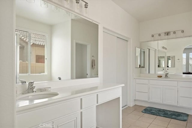 1467 Hunter Moon Way, Beaumont, CA 92223 - full bathroom featuring vanity and tile patterned flooring