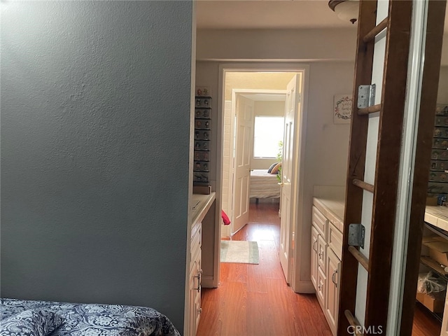 404 Brighton Spgs, Costa Mesa, CA 92627 - hallway with wood finished floors