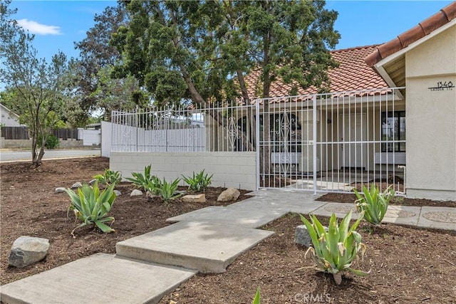 1348 Sandia St, Corona, CA 92882 - view of gate