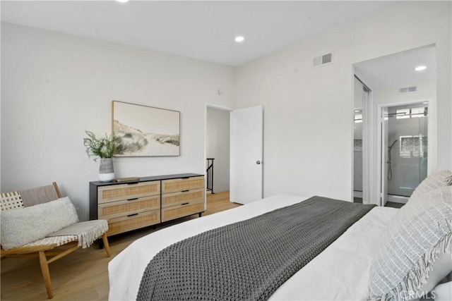 921 Boon Pl Unit A, Corona, CA 92881 - bedroom featuring light wood-style floors and recessed lighting