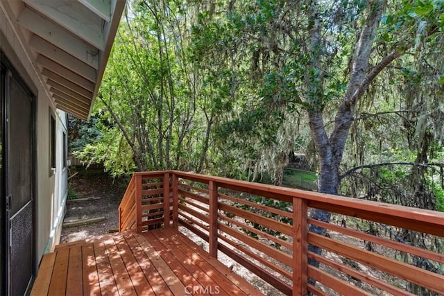 645 Worcester Dr, Cambria, CA 93428 - view of wooden deck