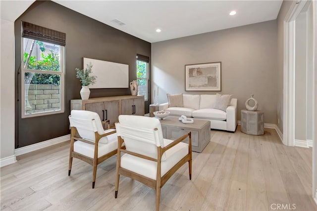 29310 Paseo Palmar, San Juan Capistrano, CA 92675 - living area featuring light wood-type flooring and recessed lighting