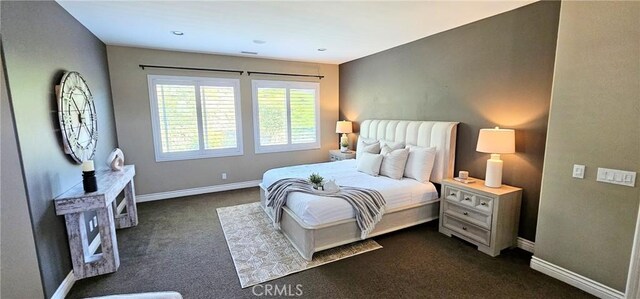 29310 Paseo Palmar, San Juan Capistrano, CA 92675 - bedroom featuring dark colored carpet and baseboards