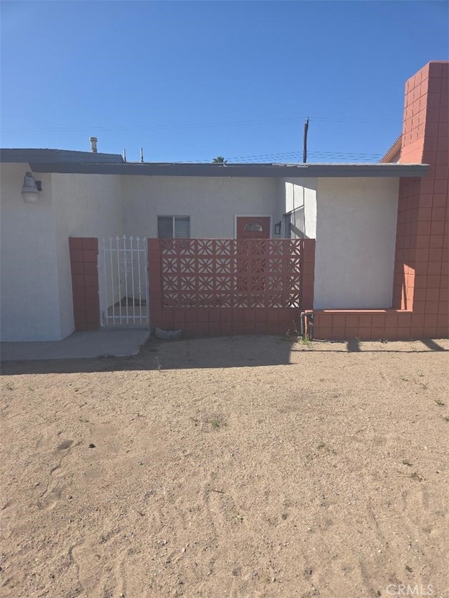 1512 Forane, Barstow, CA 92311 - back of house with stucco siding