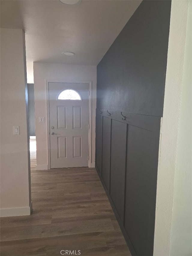 1512 Forane, Barstow, CA 92311 - corridor featuring wood finished floors and baseboards