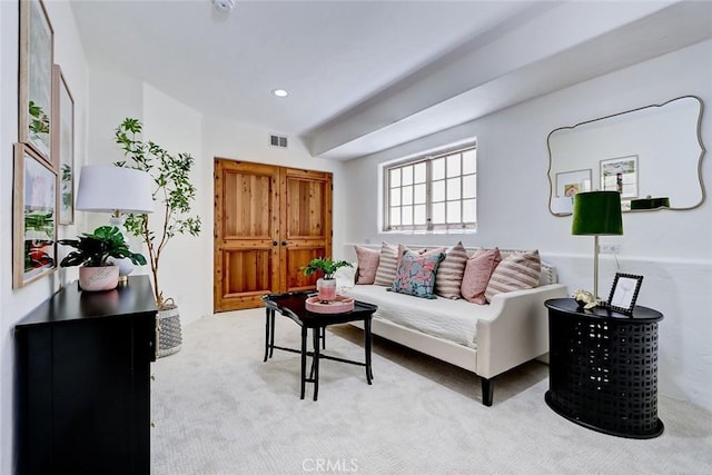 2917 N Poinsettia Ave, Manhattan Beach, CA 90266 - carpeted living room with recessed lighting