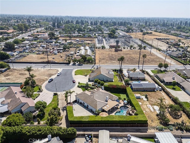 1459 W Quince Ct, Ontario, CA 91762 - aerial perspective of suburban area featuring a pool