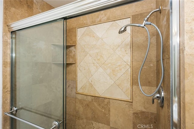 16481 Valle Vista Way, Riverside, CA 92506 - full bath with a tile shower