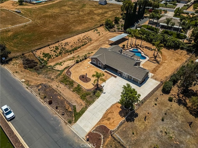 16481 Valle Vista Way, Riverside, CA 92506 - aerial view of a pool area