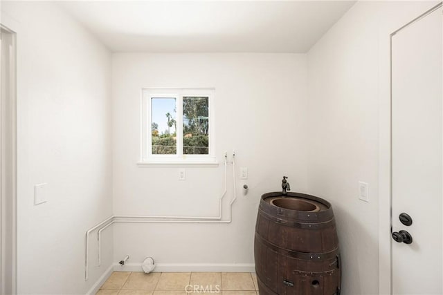 16481 Valle Vista Way, Riverside, CA 92506 - washroom with light tile patterned floors and baseboards