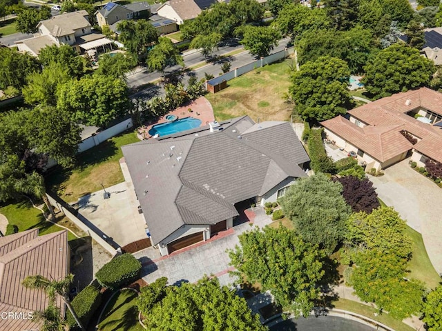 3007 Springbank Ct, Bakersfield, CA 93311 - aerial view of residential area with a pool