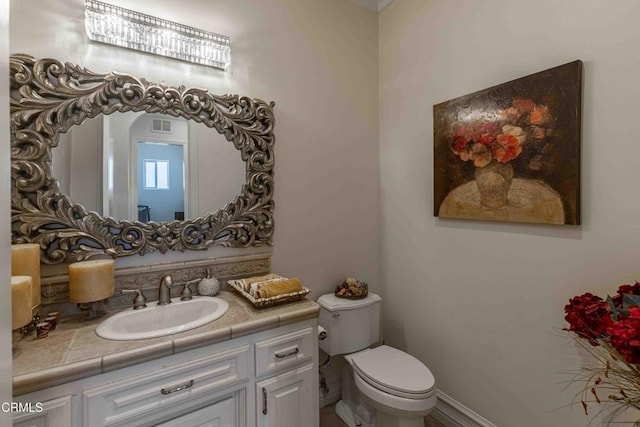 3007 Springbank Ct, Bakersfield, CA 93311 - half bath with vanity and toilet