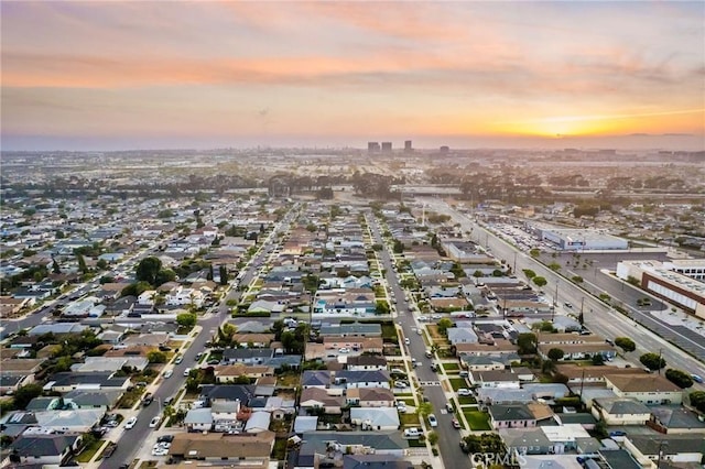 4852 W 129th St, Hawthorne, CA 90250 - aerial view at dusk