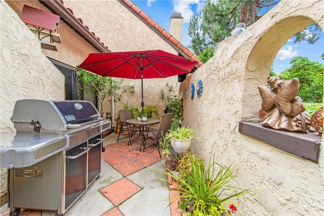 5471 E Centralia St Unit 24, Long Beach, CA 90808 - view of patio / terrace with area for grilling