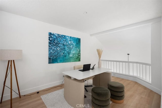 20092 Bayfront Ln Unit 206, Huntington Beach, CA 92646 - office with light wood-type flooring and baseboards