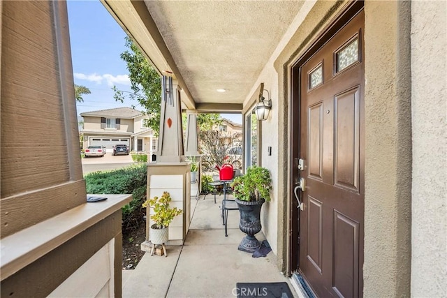 7925 Hemingway Ct, Fontana, CA 92336 - entrance to property with covered porch and stucco siding