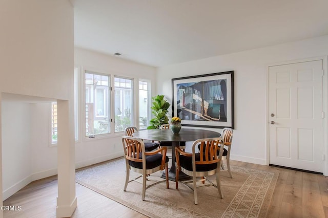 2759 Butter Creek Dr, Pasadena, CA 91107 - dining space with light wood-type flooring