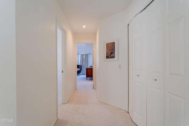 2759 Butter Creek Dr, Pasadena, CA 91107 - hall with light colored carpet and recessed lighting