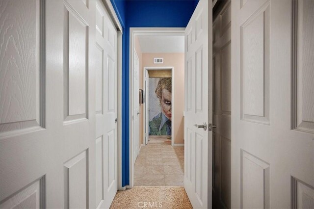23501 Brigin Pl, Murrieta, CA 92562 - corridor with light tile patterned floors and baseboards