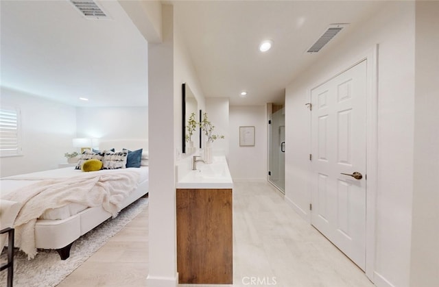 4263 E Ranch Gate Rd, Anaheim Hills, CA 92807 - bedroom featuring recessed lighting and light wood finished floors