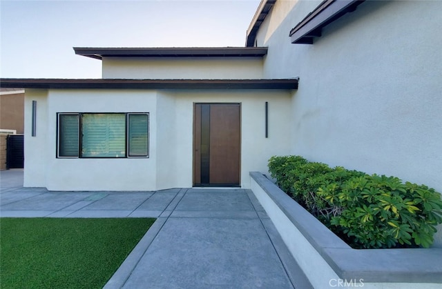 4263 E Ranch Gate Rd, Anaheim Hills, CA 92807 - entrance to property with stucco siding and a patio