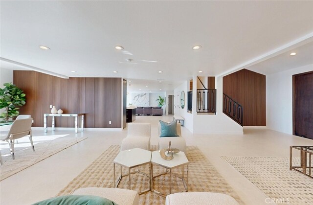 4263 E Ranch Gate Rd, Anaheim Hills, CA 92807 - lobby with stairs and recessed lighting