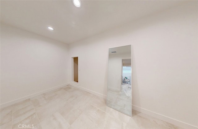 4263 E Ranch Gate Rd, Anaheim Hills, CA 92807 - spare room featuring recessed lighting and baseboards