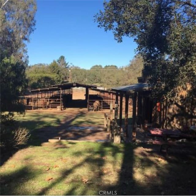 1551 Pomeroy Rd, Arroyo Grande, CA 93420 - view of yard featuring an exterior structure and an outdoor structure