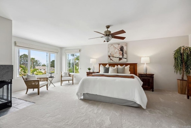 3686 Landfair Ct, San Diego, CA 92130 - bedroom with light carpet