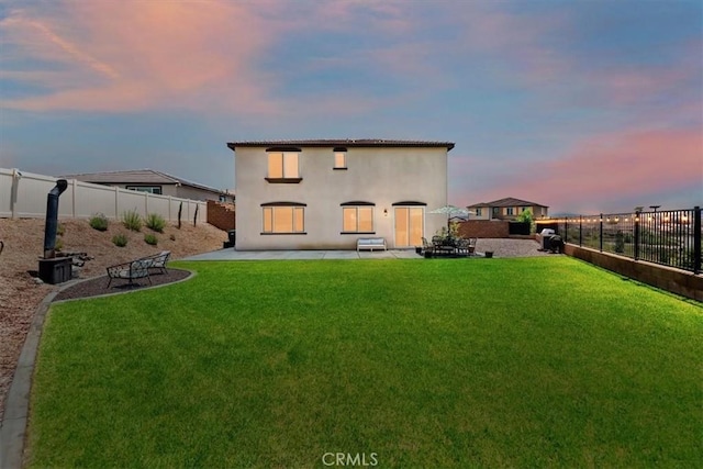 11653 Couples Ct, Beaumont, CA 92223 - back of property featuring a patio area and stucco siding