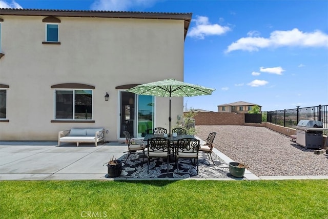 11653 Couples Ct, Beaumont, CA 92223 - rear view of property featuring a patio and stucco siding
