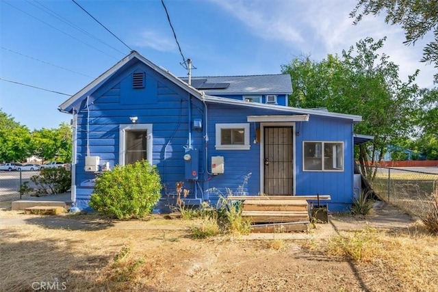 818 6th St, Corning, CA 96021 - rear view of property with roof mounted solar panels