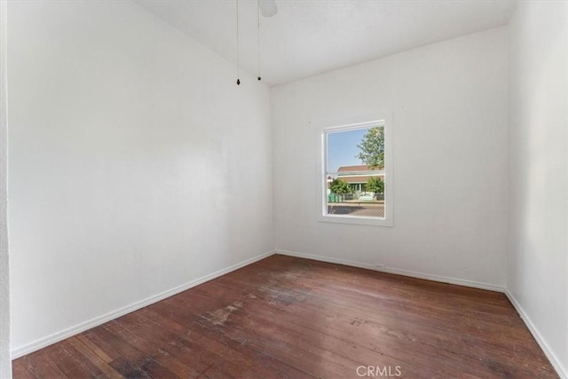 818 6th St, Corning, CA 96021 - spare room with hardwood / wood-style floors and baseboards