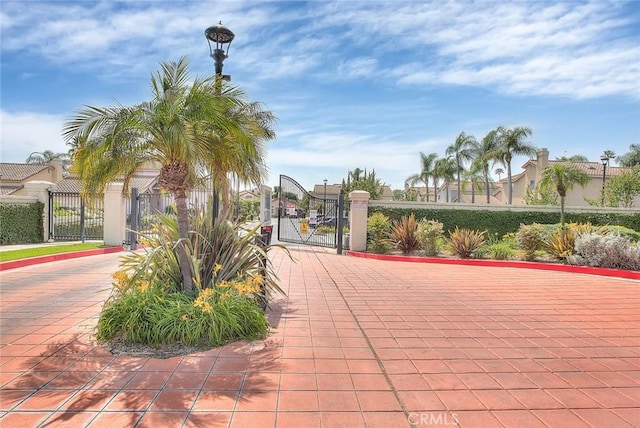 10644 Claridge Pl, Whittier, CA 90603 - surrounding community featuring a gate