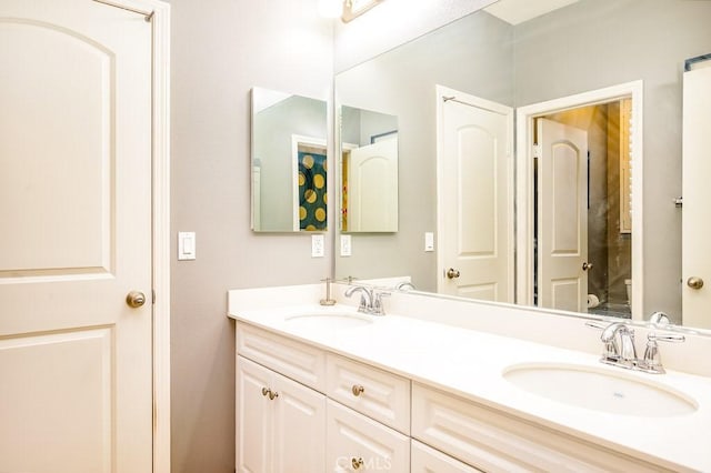 5764 Alcala Way, Riverside, CA 92505 - full bath featuring double vanity and toilet