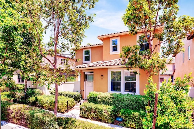 5764 Alcala Way, Riverside, CA 92505 - mediterranean / spanish-style house with stucco siding and a tile roof