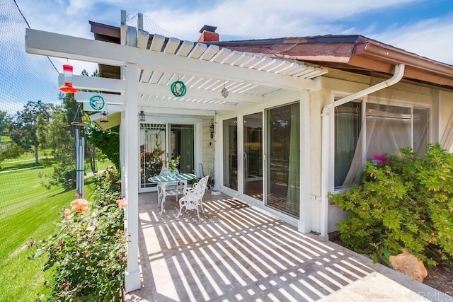 1129 La Casa, San Marcos, CA 92078 - view of patio / terrace with a pergola
