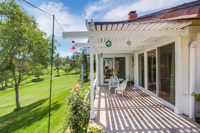 1129 La Casa, San Marcos, CA 92078 - view of patio featuring a pergola