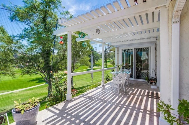 1129 La Casa, San Marcos, CA 92078 - view of patio / terrace with a pergola