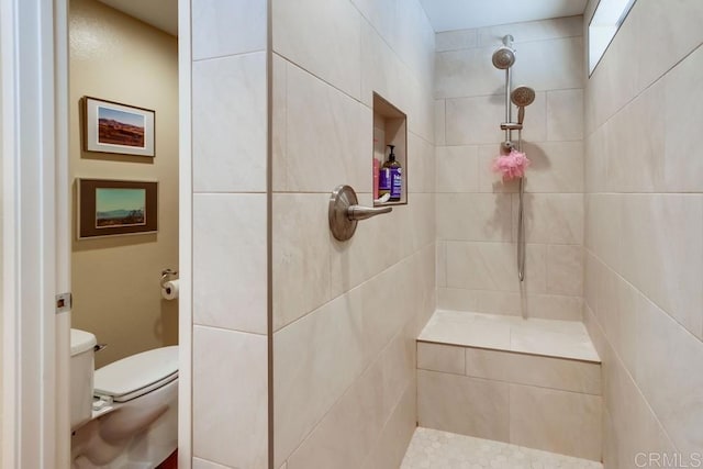 1129 La Casa, San Marcos, CA 92078 - full bath featuring a tile shower and toilet